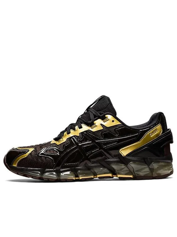Кроссовки gmbh x gel quantum 360 6 Asics — изображение 1 из 4, черный/золотистый