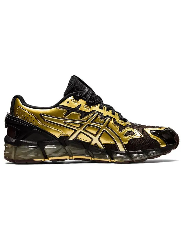 Кроссовки gmbh x gel quantum 360 6 Asics — изображение 2 из 4, черный/золотистый