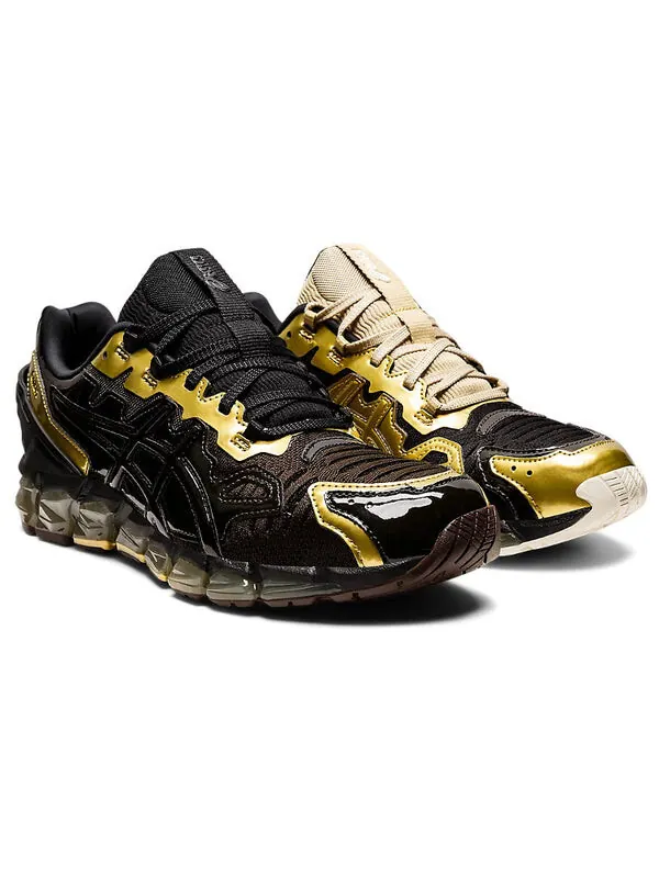 Кроссовки gmbh x gel quantum 360 6 Asics — изображение 3 из 4, черный/золотистый