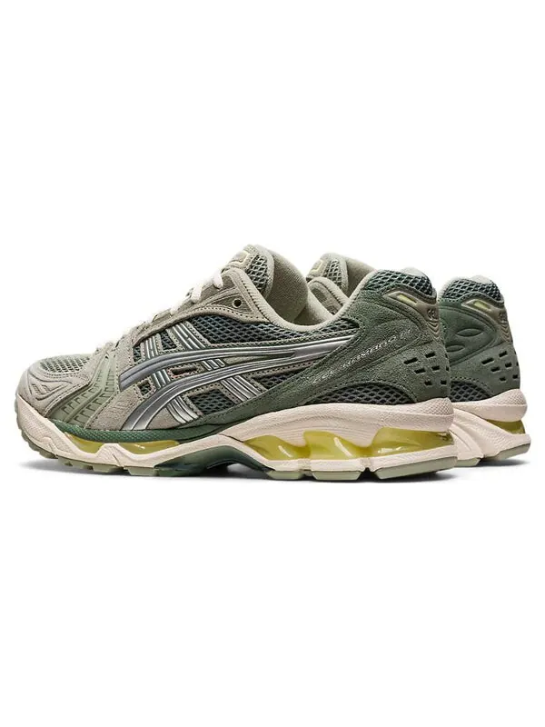 Кроссовки гель каяно 14 Asics — изображение 4 из 4, зеленый/серый/белый