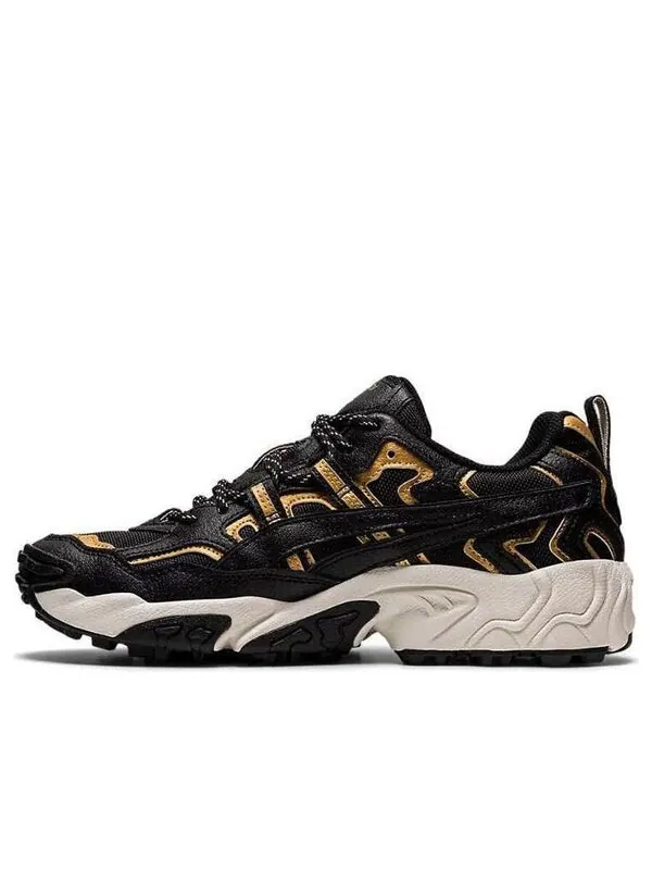 Кроссовки gel nandi золотые Asics — изображение 1 из 4, черный/золотистый