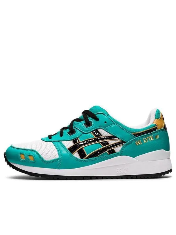 Кроссовки гель лайт 3 ог Asics — изображение 1 из 4, зеленый/белый