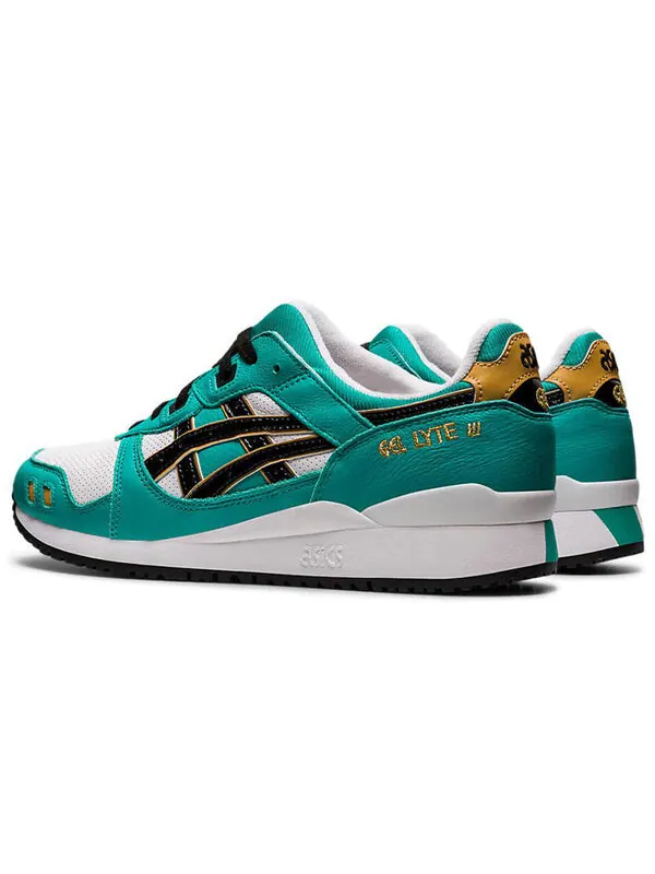 Кроссовки гель лайт 3 ог Asics — изображение 3 из 4, зеленый/белый