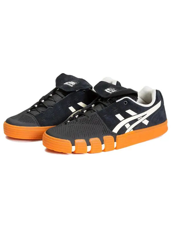 Кроссовки gel-flexkee pro 'black birtch' Asics — изображение 3 из 4, черный/белый/оранжевый