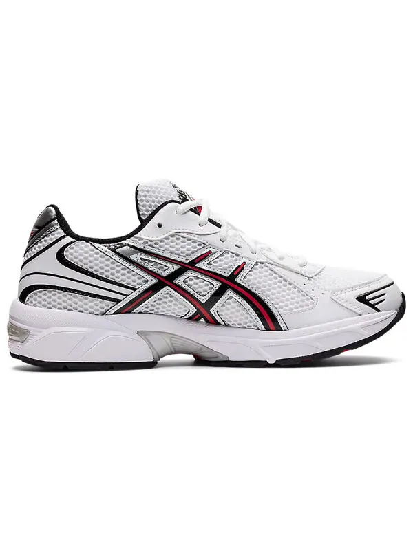Кроссовки gel-1130 'white electric red' Asics — изображение 2 из 4, белый/красный