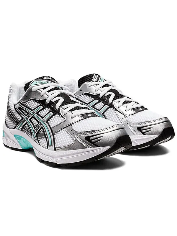 Кроссовки гель 1130 Asics — изображение 3 из 4, белый/синий