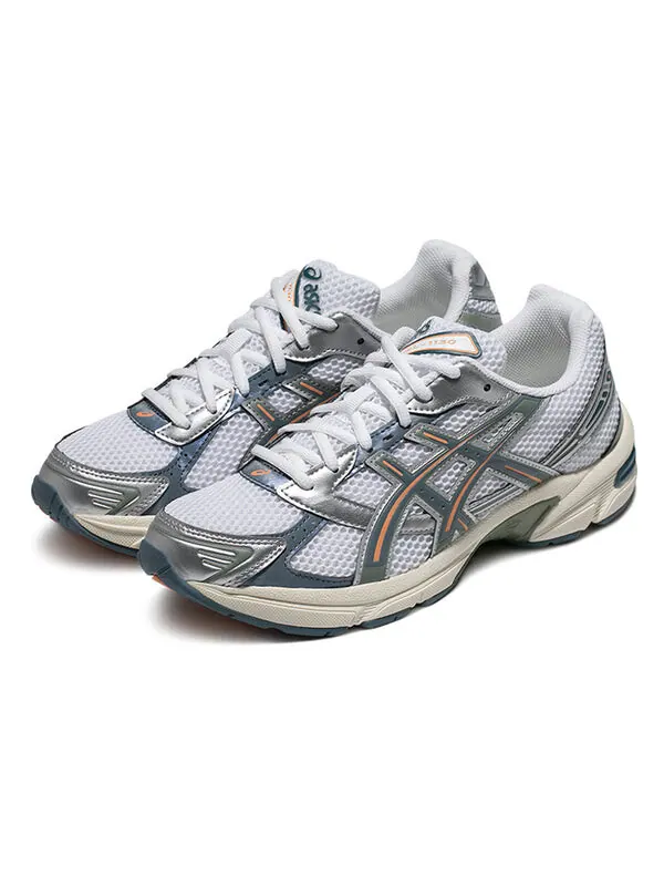 Кроссовки гель 1130 Asics — изображение 2 из 4, белый/серый/оранжевый
