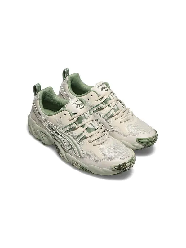 Кроссовки гель нанди Asics — изображение 3 из 4, серый/зеленый