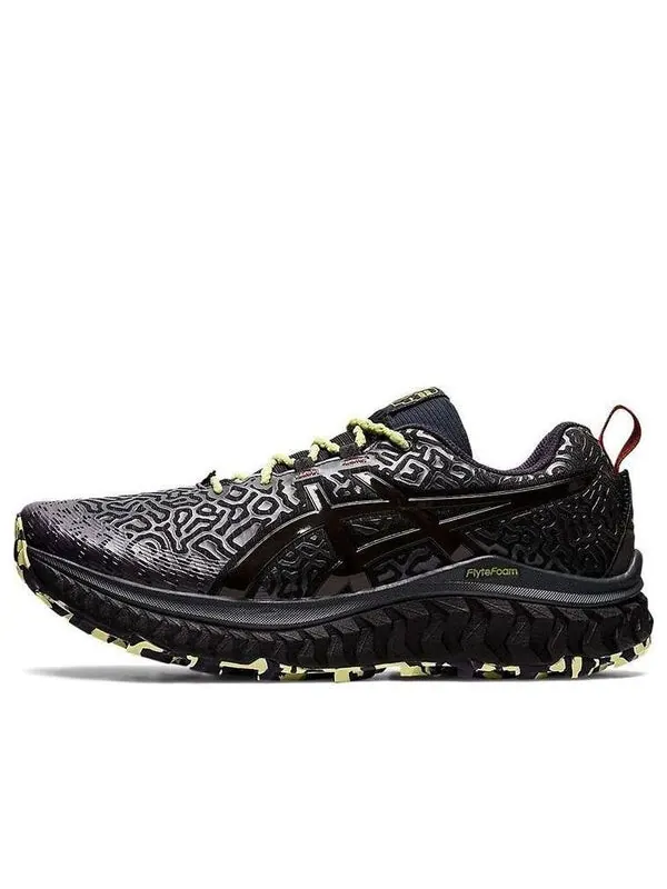 Кроссовки brain dead x trabuco max 'chaos slime' Asics — изображение 1 из 4, черный/зеленый