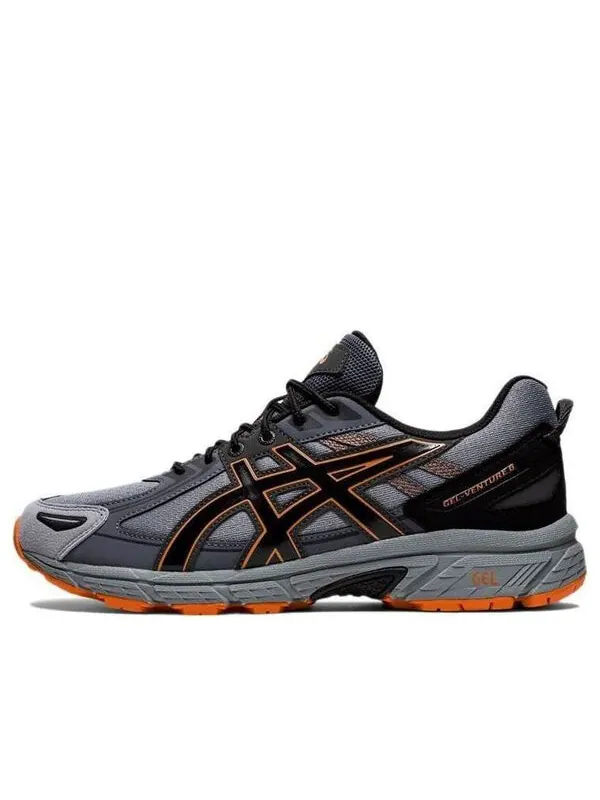 Кроссовки гель венчур 6 Asics — изображение 1 из 4, серый/черный