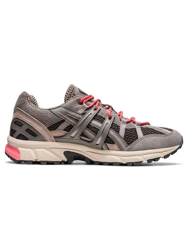 Кроссовки гель сонома 15 50 глиняно-серый Asics — изображение 2 из 4, серый/розовый