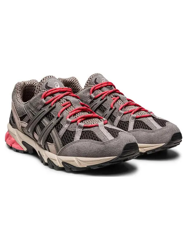 Кроссовки гель сонома 15 50 глиняно-серый Asics — изображение 3 из 4, серый/розовый