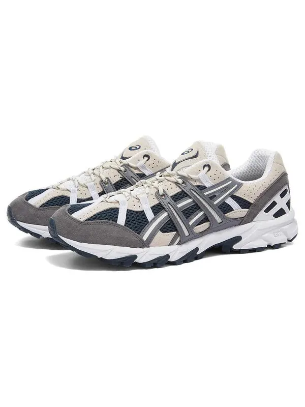 Кроссовки гель сонома 15 50 серо коричневые Asics — изображение 2 из 4, серый/коричневый