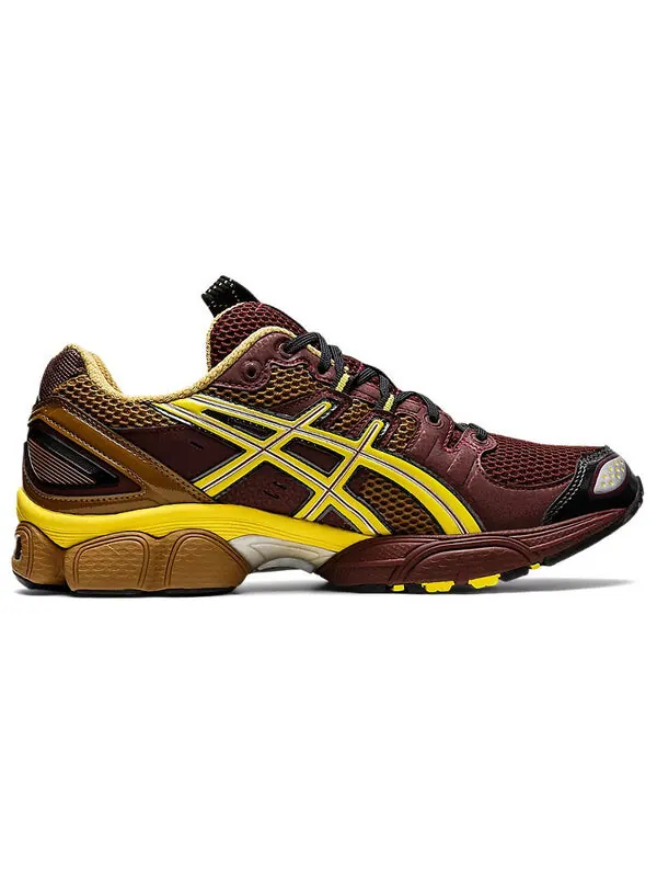 Кроссовки ub3-s gel nimbus 9 'rum raisin' Asics — изображение 2 из 4, коричневый/желтый