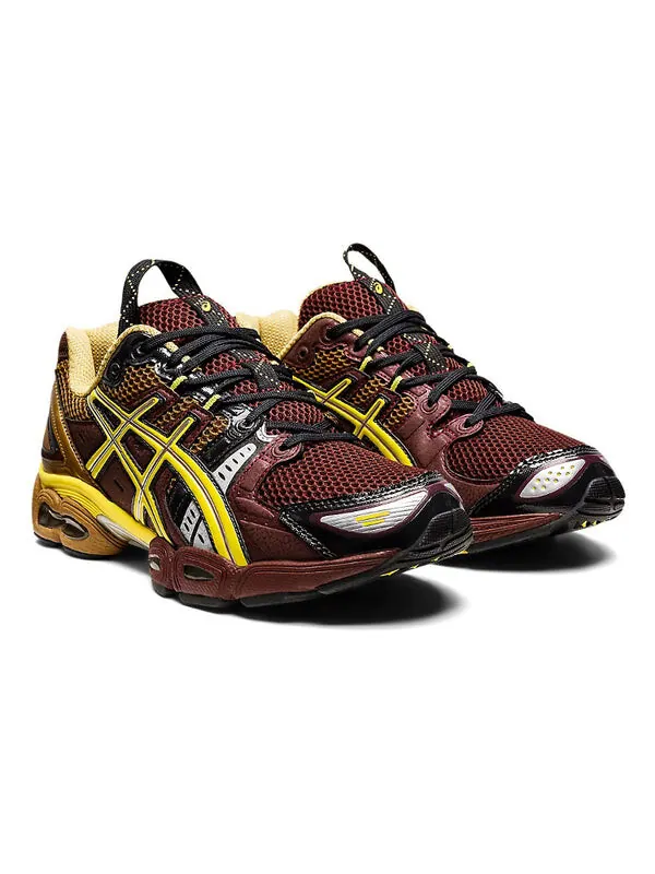 Кроссовки ub3-s gel nimbus 9 'rum raisin' Asics — изображение 3 из 4, коричневый/желтый