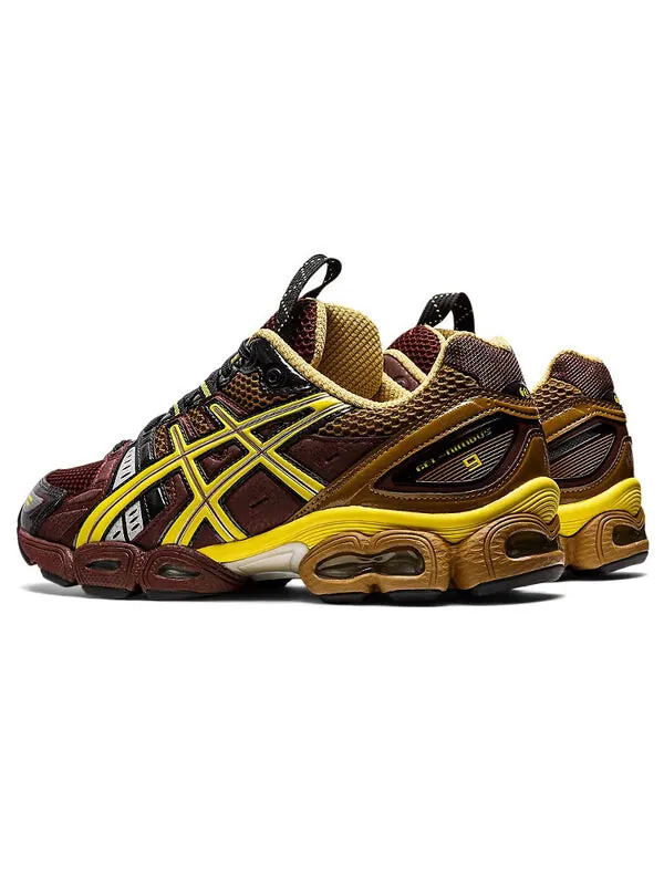 Кроссовки ub3-s gel nimbus 9 'rum raisin' Asics — изображение 4 из 4, коричневый/желтый