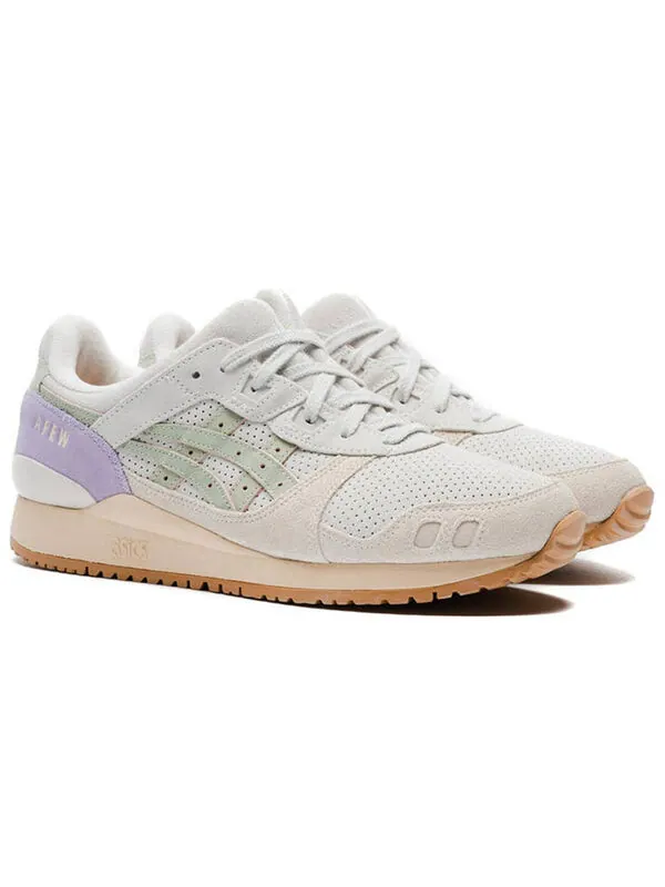 Кроссовки afew x gel lyte 3 Asics — изображение 2 из 4, серый/зеленый