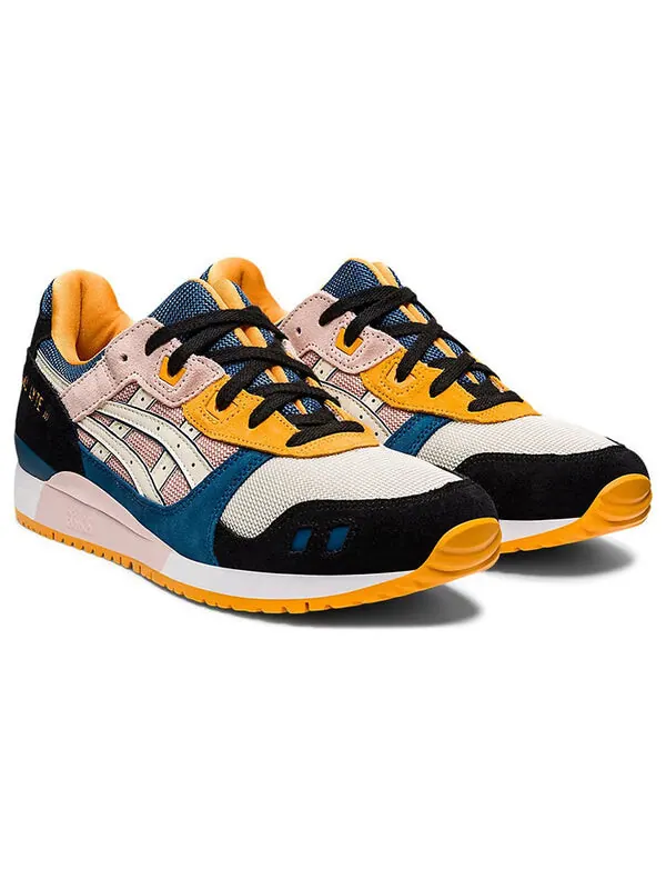 Кроссовки гель лайт 3 ог Asics — изображение 3 из 4, белый/синий/черный