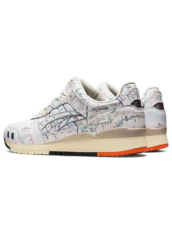 Кроссовки x atmos gel lyte 3 og Asics — изображение 4 из 4, белый/синий
