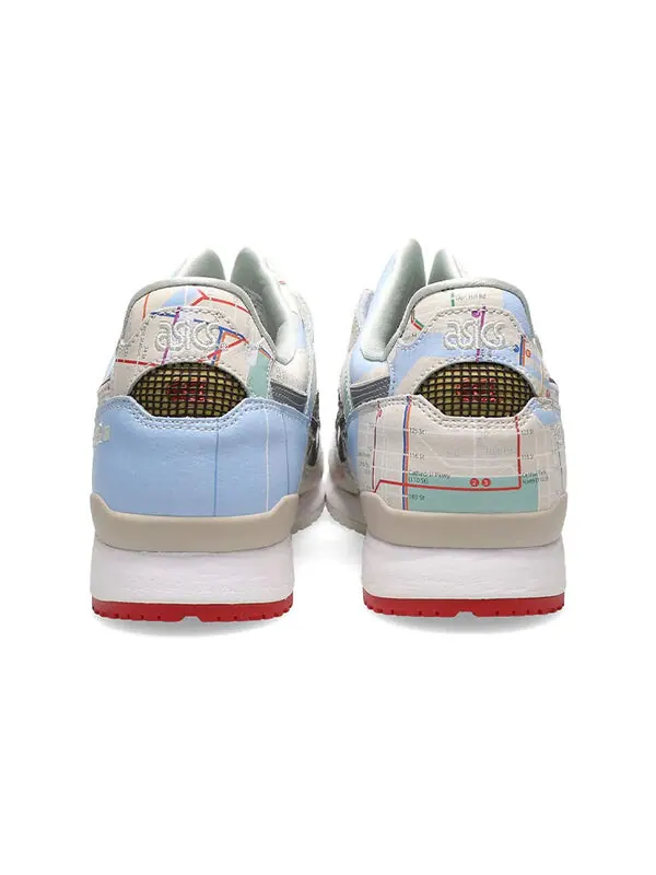 Кроссовки x atmos gel lyte 3 og Asics — изображение 3 из 4, белый/синий