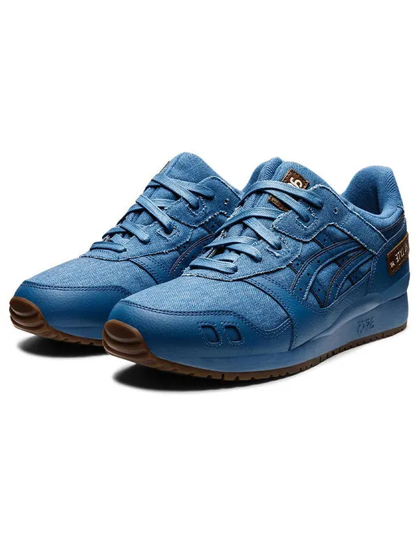 Кроссовки гель лайт 3 ог Asics — изображение 3 из 4, синий