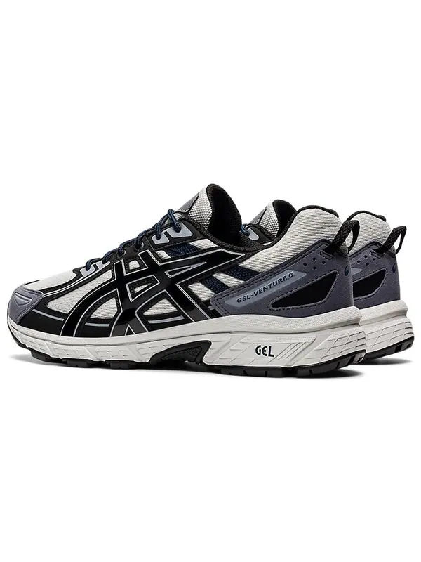 Кроссовки gel-venture 6 'black grey' Asics — изображение 4 из 4, черный/серый