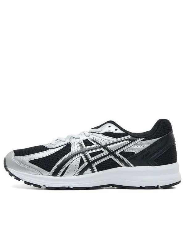 Кроссовки jog 100 s легкие износостойкие серебристые Asics — изображение 1 из 4, черный/серебристый