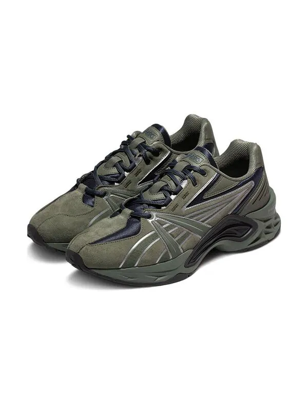 Кроссовки протобласт Asics — изображение 3 из 4, зеленый/коричневый