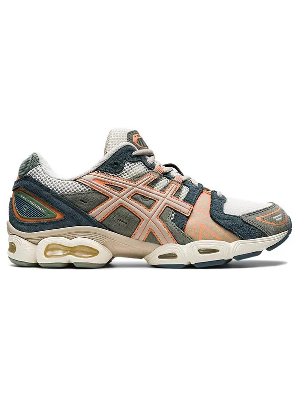 Кроссовки гель нимбус 9 Asics — изображение 2 из 4, белый, серый, розовый