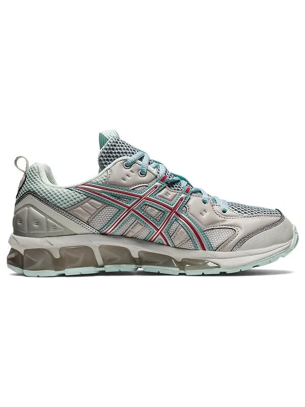Кроссовки us3 s gel quantum 360 7 kiso Asics — изображение 2 из 4, серый/зеленый