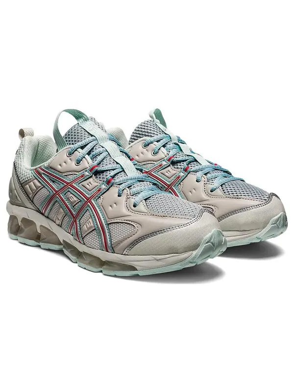 Кроссовки us3 s gel quantum 360 7 kiso Asics — изображение 3 из 4, серый/зеленый