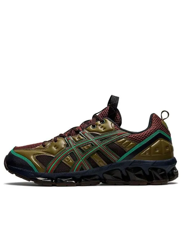 Кроссовки us3 s gel quantum 360 7 kiso Asics — изображение 1 из 4, золотистый/зеленый