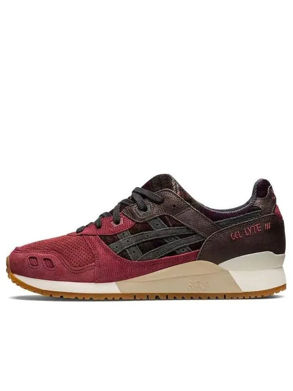 Кроссовки гель лайт 3 ог Asics — изображение 1 из 4, красный/серый
