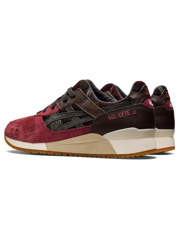 Кроссовки гель лайт 3 ог Asics — изображение 4 из 4, красный/серый