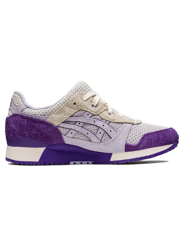 Кроссовки гель лайт 3 ог Asics — изображение 2 из 4, серый/фиолетовый