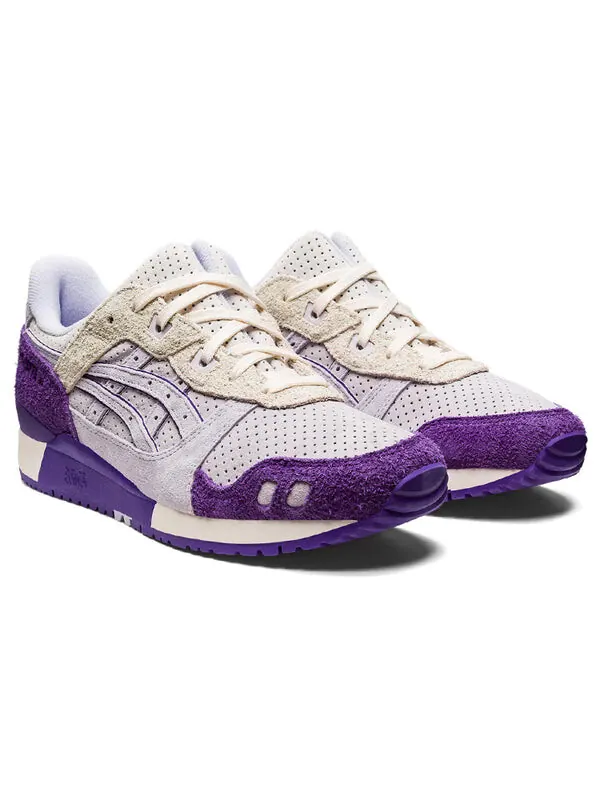 Кроссовки гель лайт 3 ог Asics — изображение 3 из 4, серый/фиолетовый