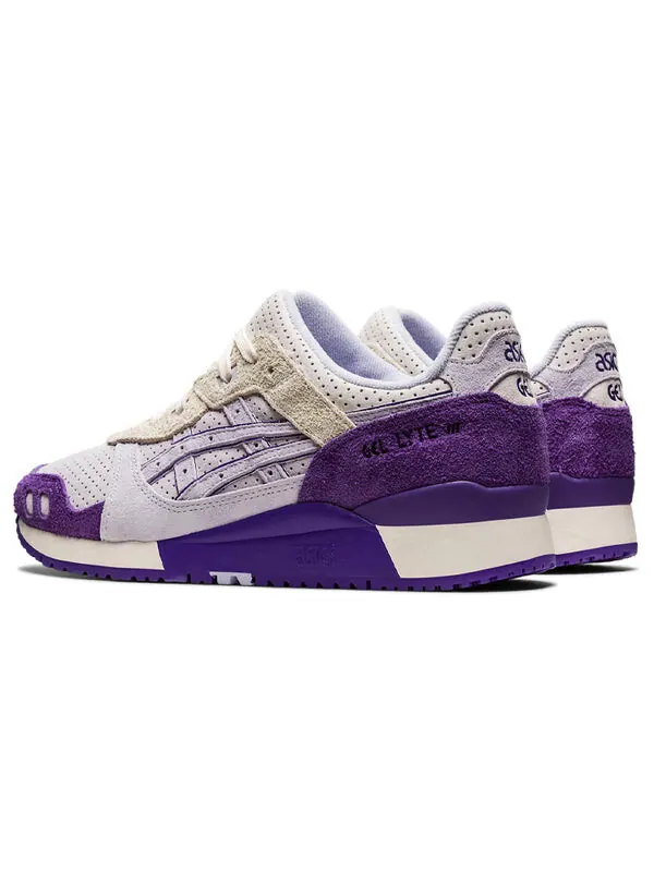 Кроссовки гель лайт 3 ог Asics — изображение 4 из 4, серый/фиолетовый