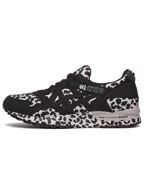Кроссовки x Comme Des garcons рубашка Gel Lyte 5 Asics — изображение 2 из 4, черный/белый