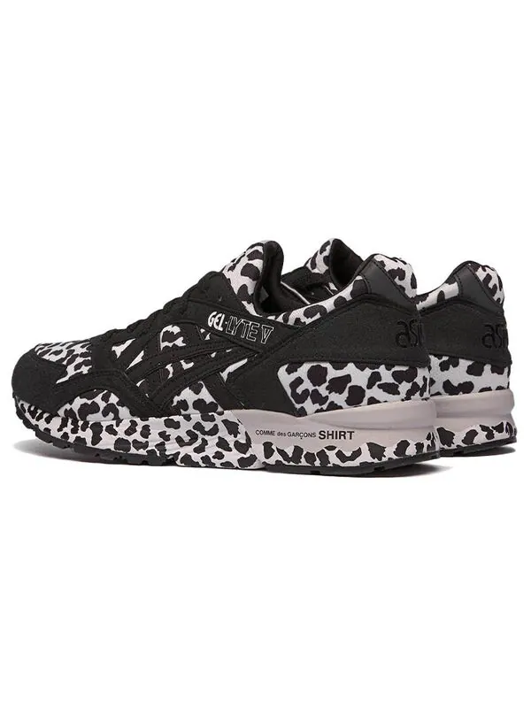 Кроссовки x Comme Des garcons рубашка Gel Lyte 5 Asics — изображение 4 из 4, черный/белый