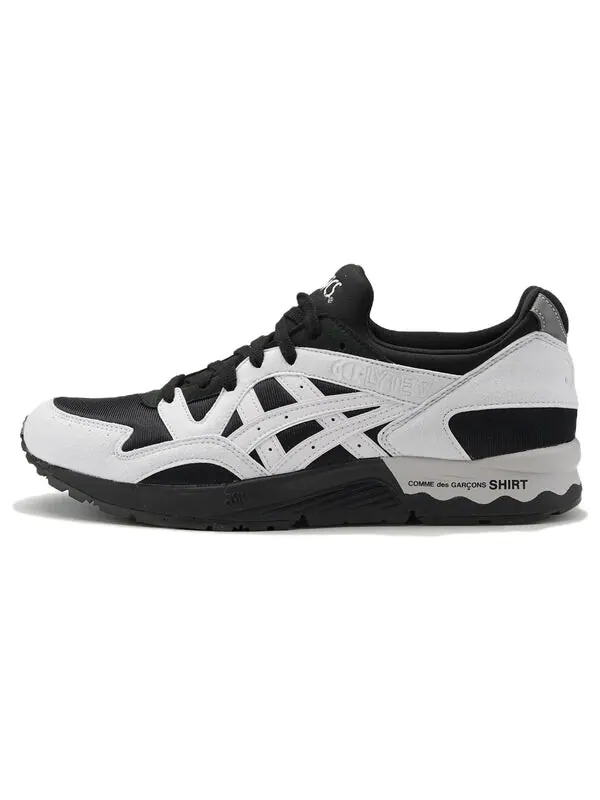 Кроссовки x Comme Des garcons рубашка Gel Lyte 5 Asics — изображение 2 из 4, черный/белый