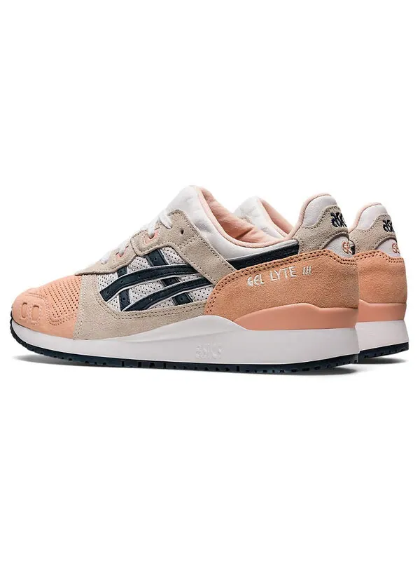 Кроссовки гель лайт 3 ог Asics — изображение 4 из 4, розовый/коричневый