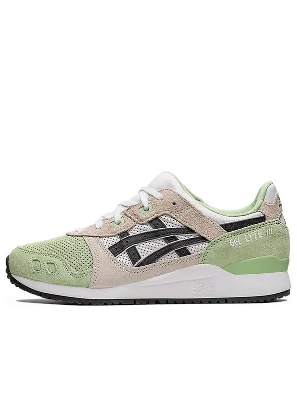 Кроссовки гель лайт 3 ог Asics — изображение 1 из 4, коричневый/зеленый