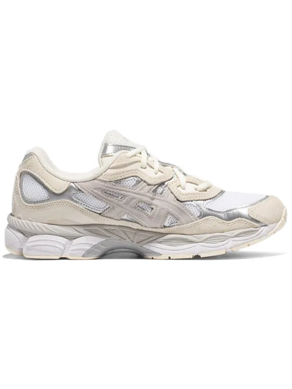Кроссовки Asics GEL-NYC 'Oyster Grey' — изображение 2 из 4, белый/серый
