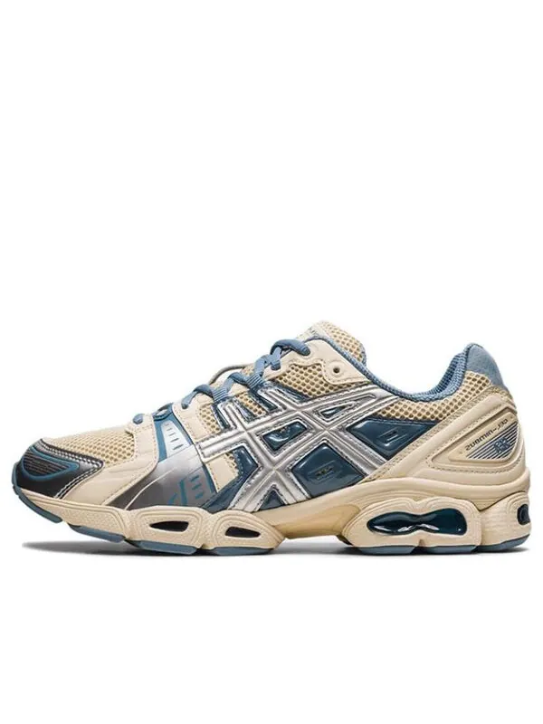 Кроссовки Wind and Sea x Gel Nimbus 9 Asics — изображение 1 из 4, кремовый/синий