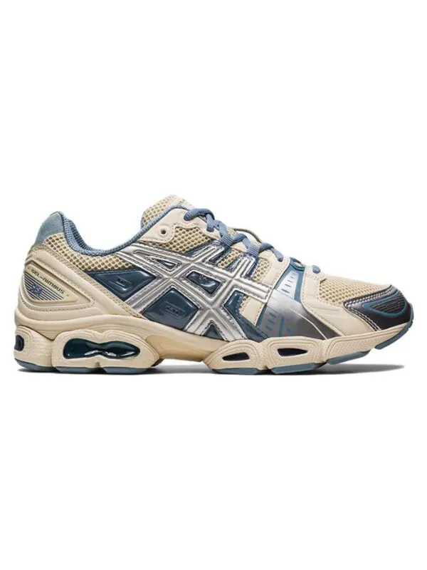 Кроссовки Wind and Sea x Gel Nimbus 9 Asics — изображение 2 из 4, кремовый/синий