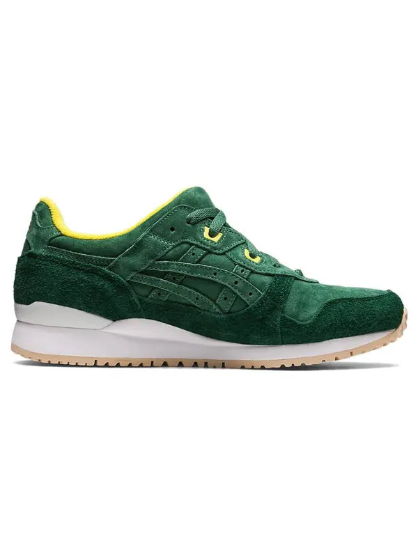 Кроссовки x og x malbon gel lyte iii shoes Asics — изображение 2 из 4, зеленый/желтый