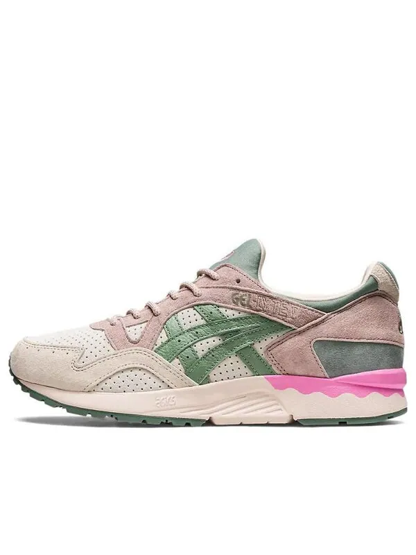 Кроссовки гель лайт 5 Asics — изображение 1 из 4, серый/зеленый