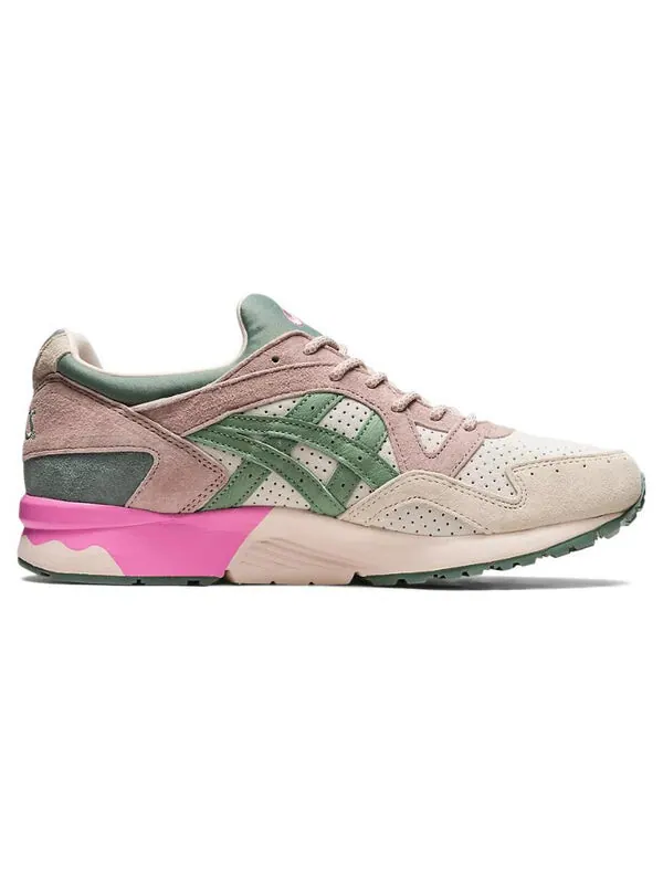 Кроссовки гель лайт 5 Asics — изображение 2 из 4, серый/зеленый