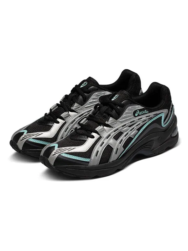 Кроссовки гелевые preleus Asics — изображение 3 из 4, черный/серебристый
