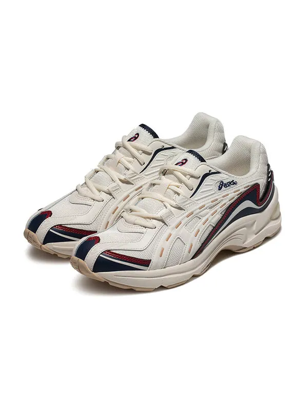 Кроссовки гелевые preleus Asics — изображение 3 из 4, белый/синий/красный